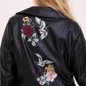 Faux Leather Jacket